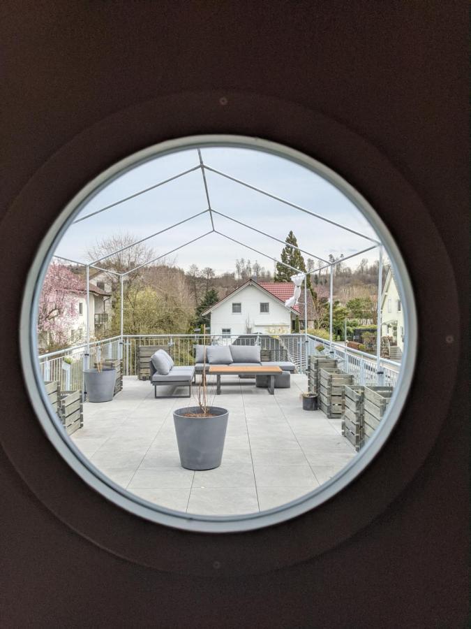 Haus Zur Aach Tinyhouse Villa Uhldingen-Mühlhofen Buitenkant foto