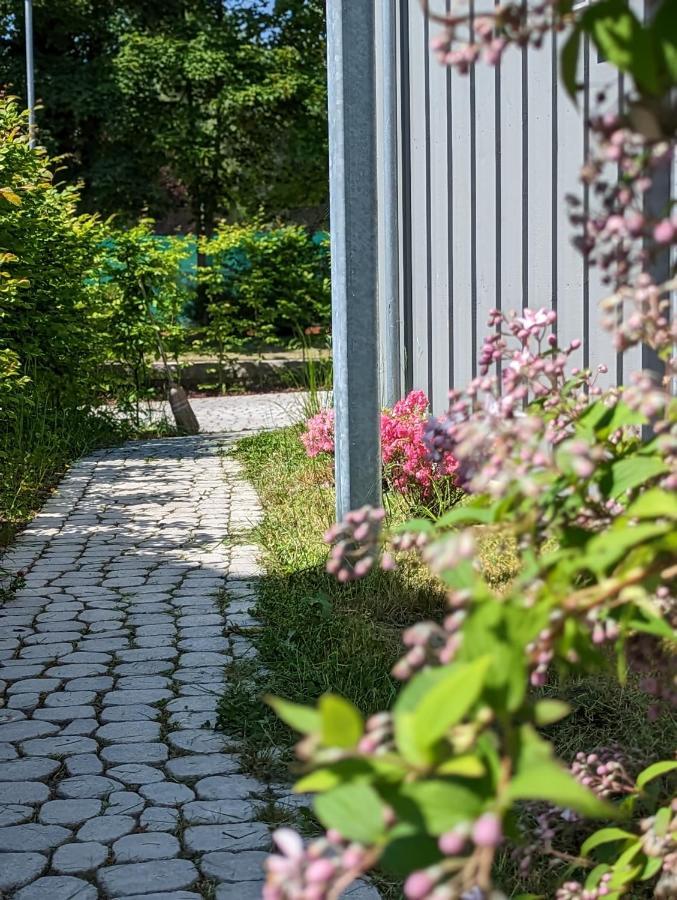 Haus Zur Aach Tinyhouse Villa Uhldingen-Mühlhofen Buitenkant foto